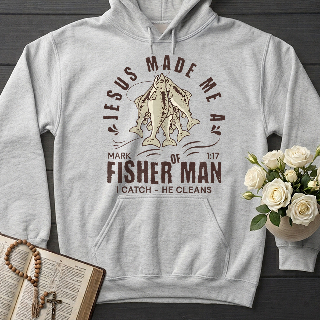 Jesus Made Me A Of Fisher Man I  Catch  He  Cleans Mark 1.17 02