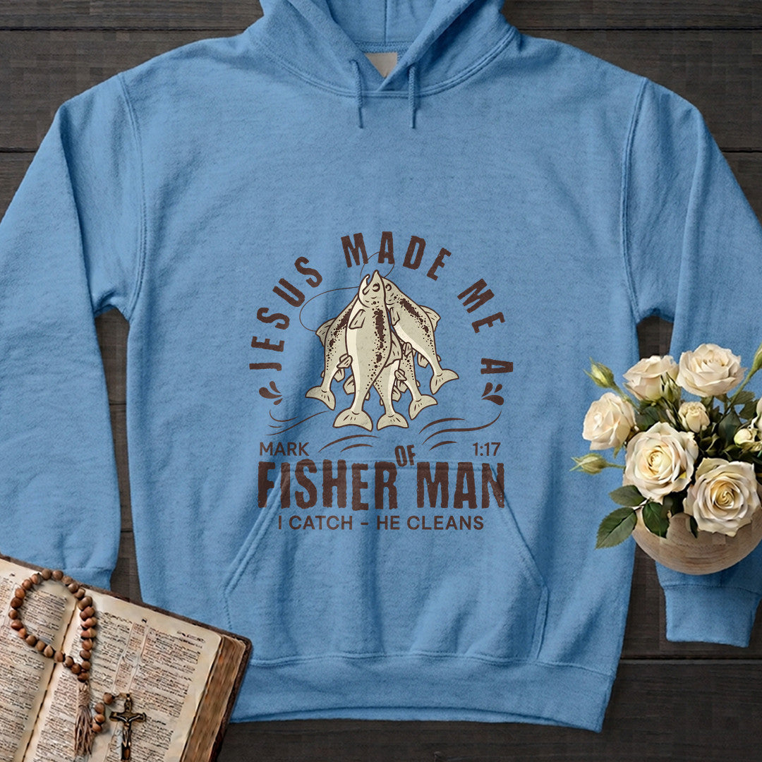 Jesus Made Me A Of Fisher Man I  Catch  He  Cleans Mark 1.17 02