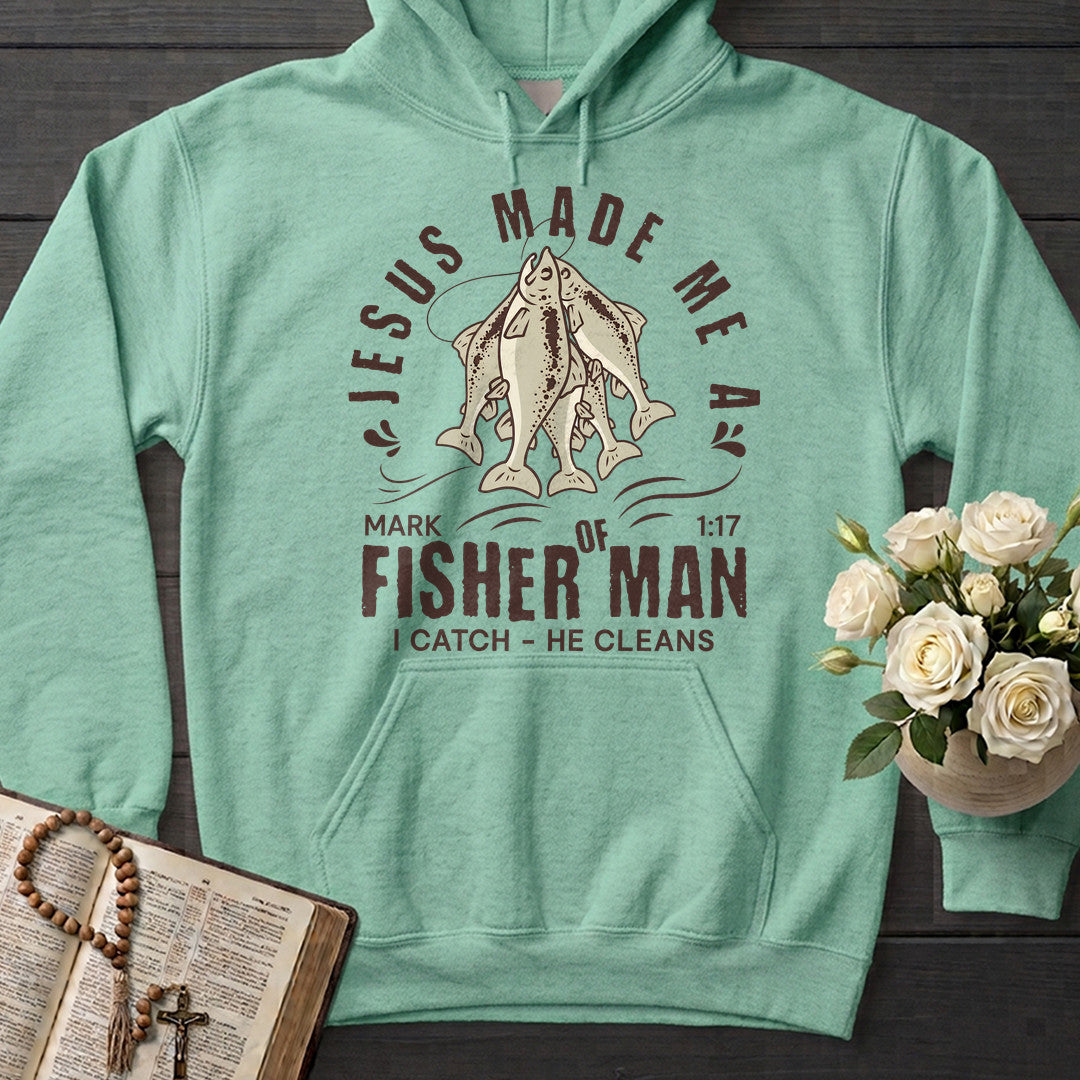 Jesus Made Me A Of Fisher Man I  Catch  He  Cleans Mark 1.17 02
