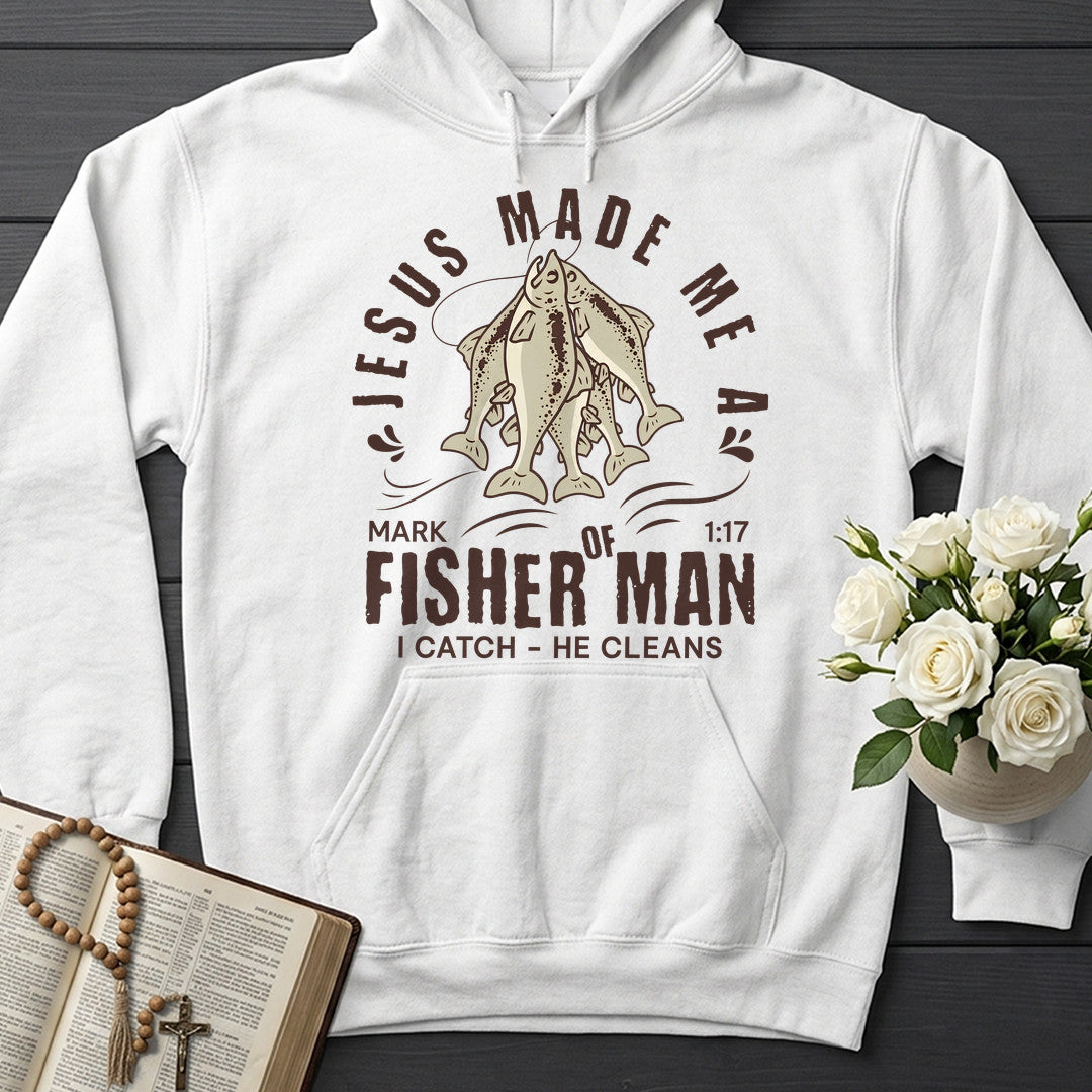 Jesus Made Me A Of Fisher Man I  Catch  He  Cleans Mark 1.17 02