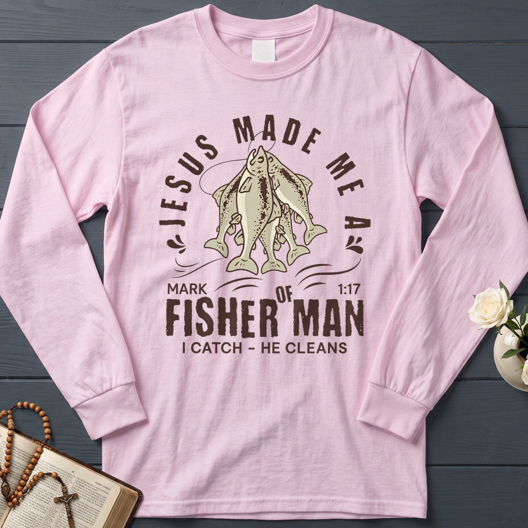 Jesus Made Me A Of Fisher Man I  Catch  He  Cleans Mark 1.17 02