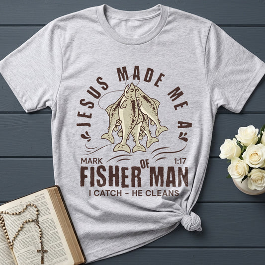 Jesus Made Me A Of Fisher Man I  Catch  He  Cleans Mark 1.17 02