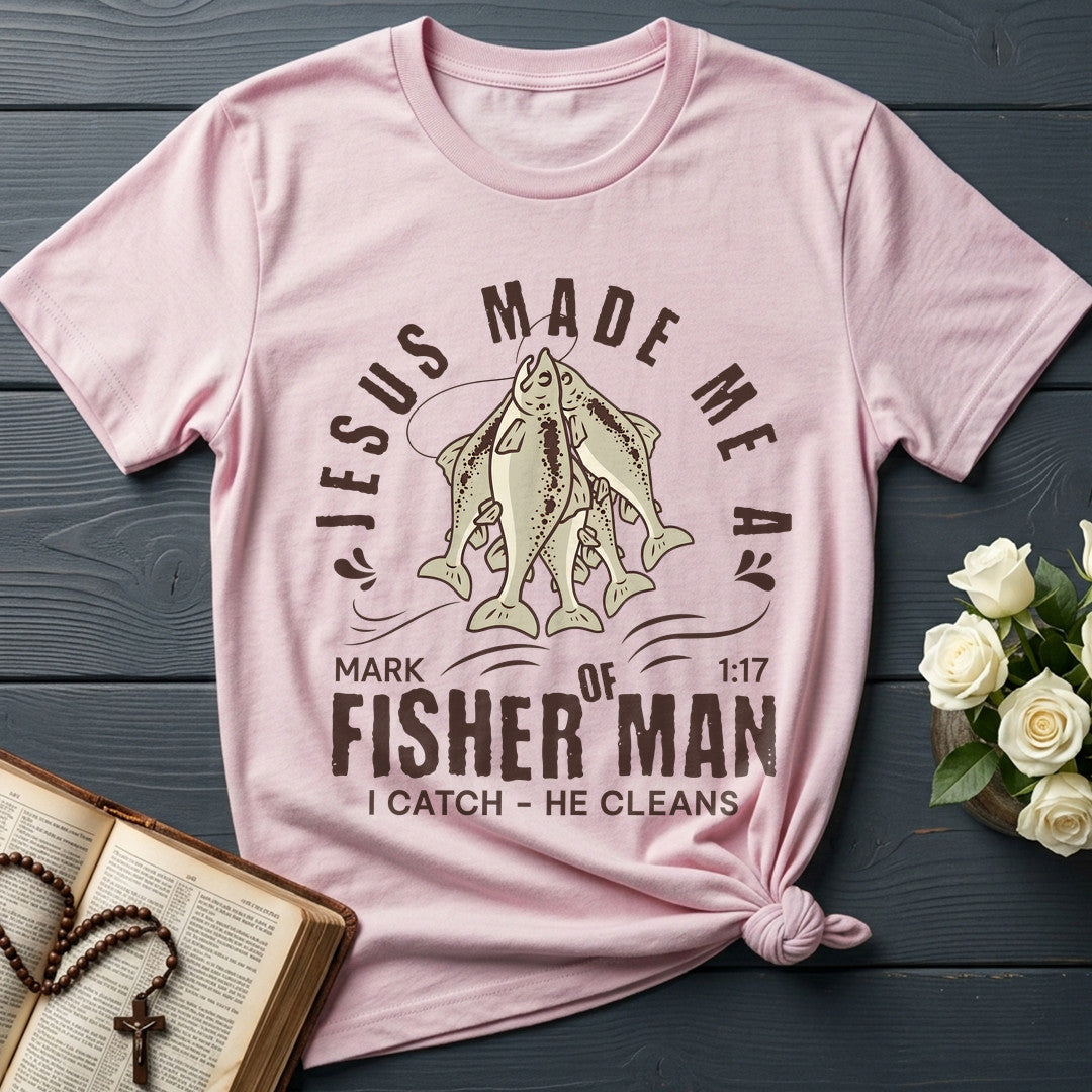 Jesus Made Me A Of Fisher Man I  Catch  He  Cleans Mark 1.17 02