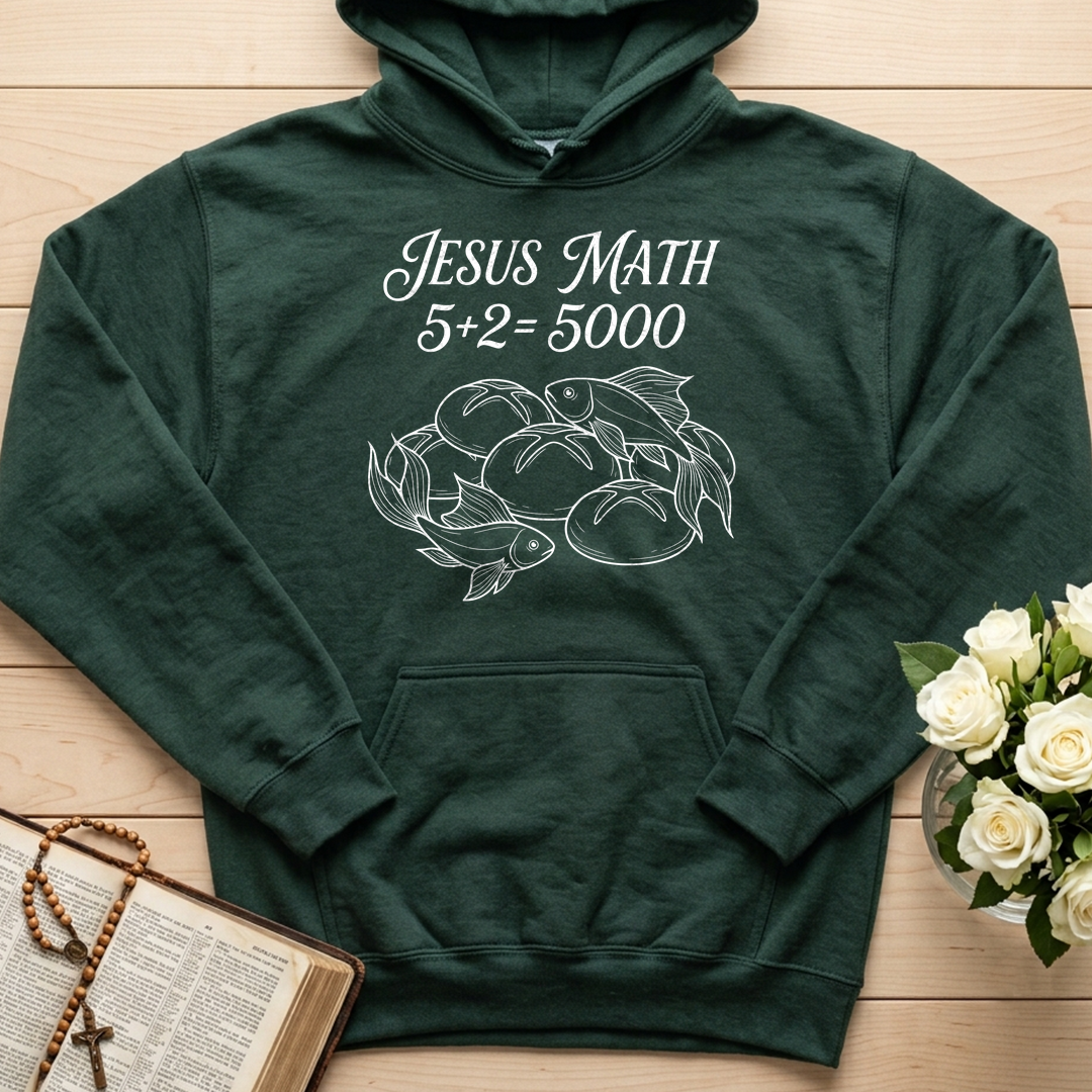 Jesus Math 5+2=5000 01