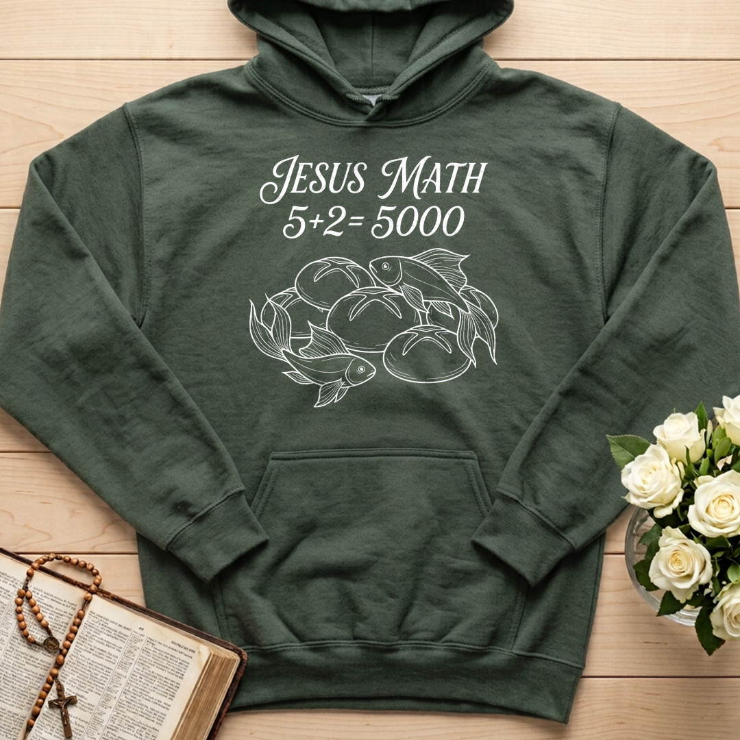Jesus Math 5+2=5000 01