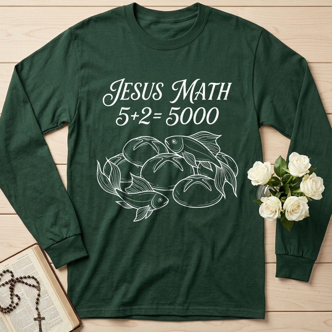Jesus Math 5+2=5000 01