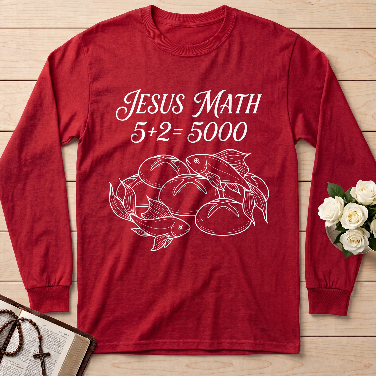Jesus Math 5+2=5000 01