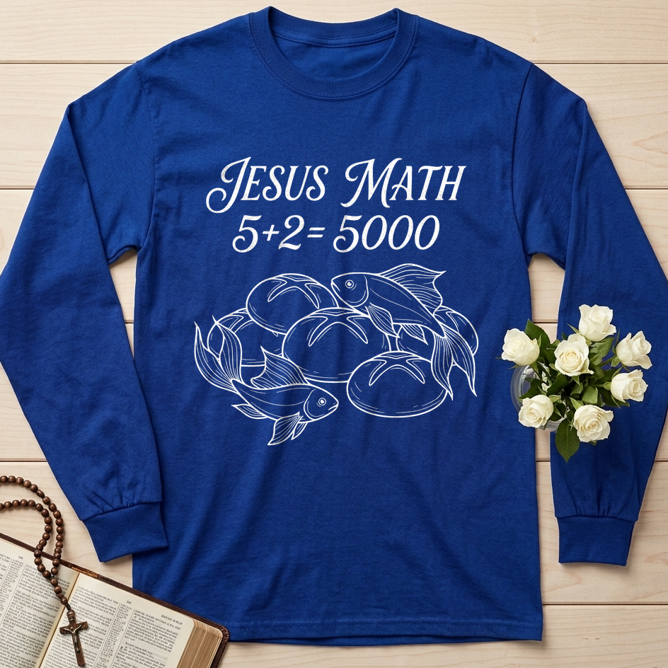 Jesus Math 5+2=5000 01