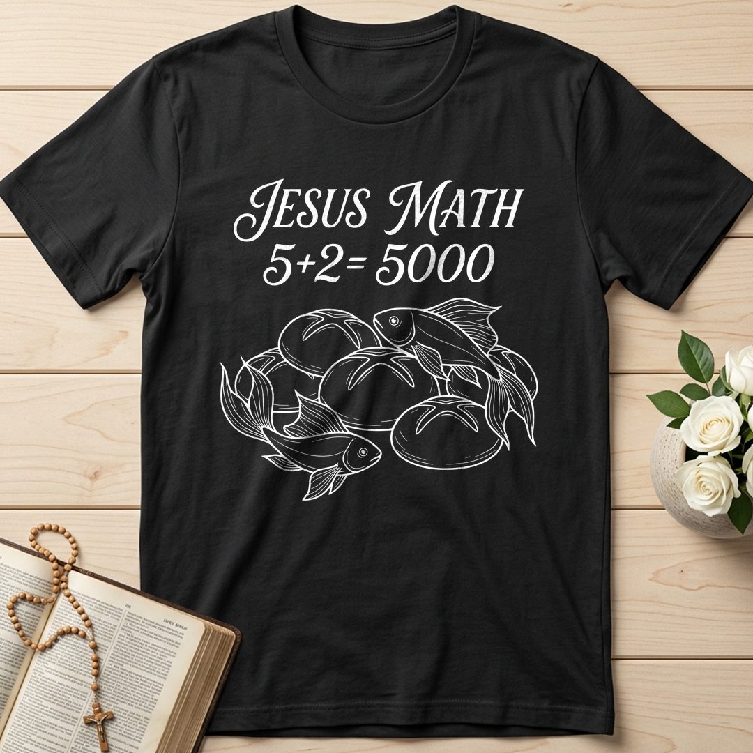 Jesus Math 5+2=5000 01
