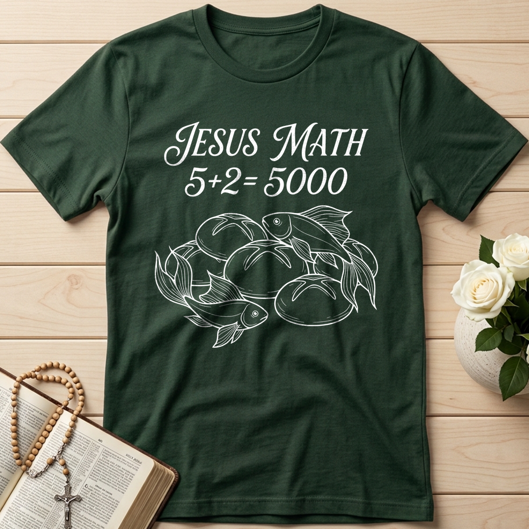 Jesus Math 5+2=5000 01