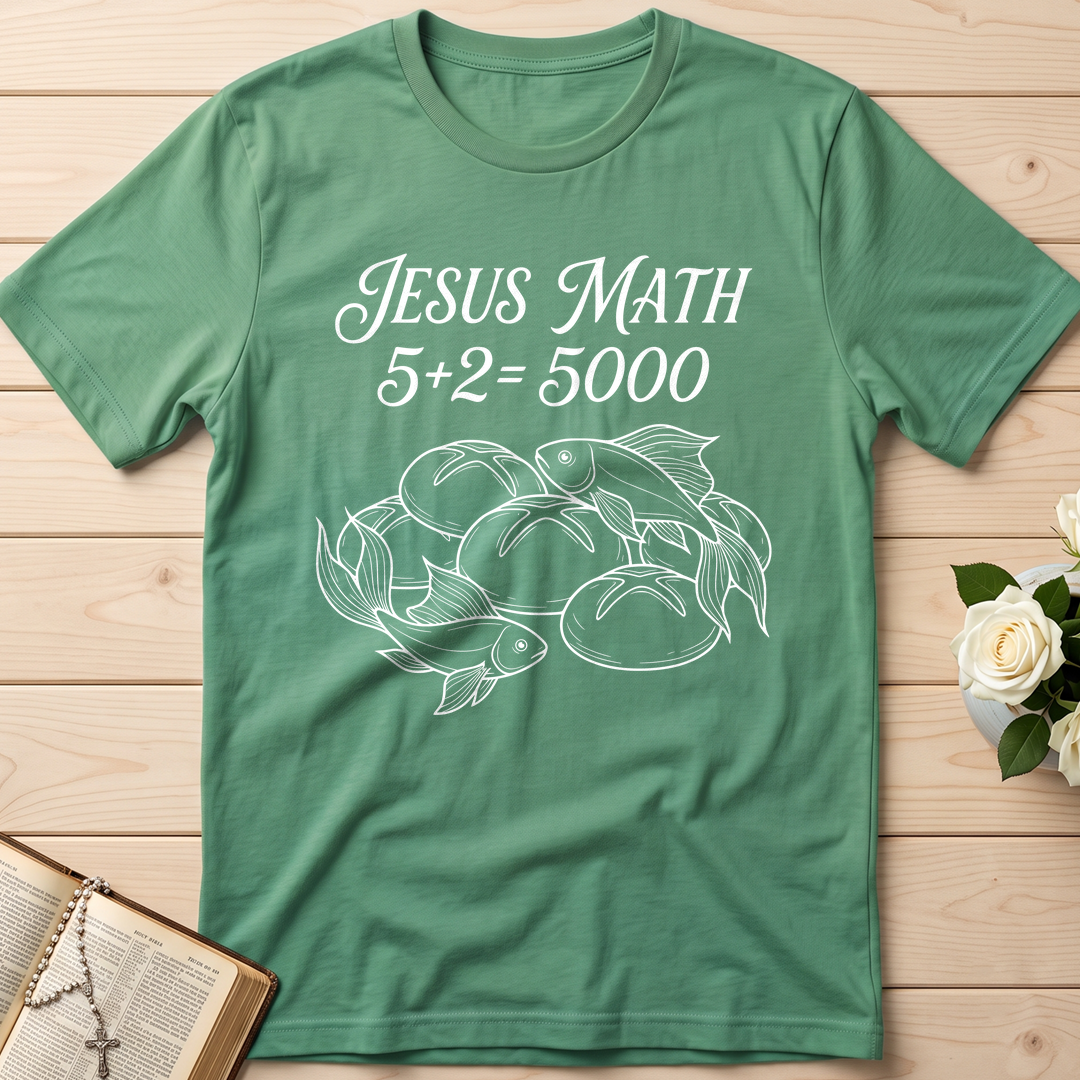 Jesus Math 5+2=5000 01