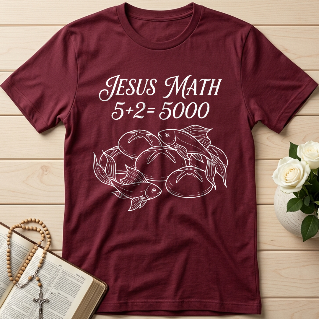 Jesus Math 5+2=5000 01