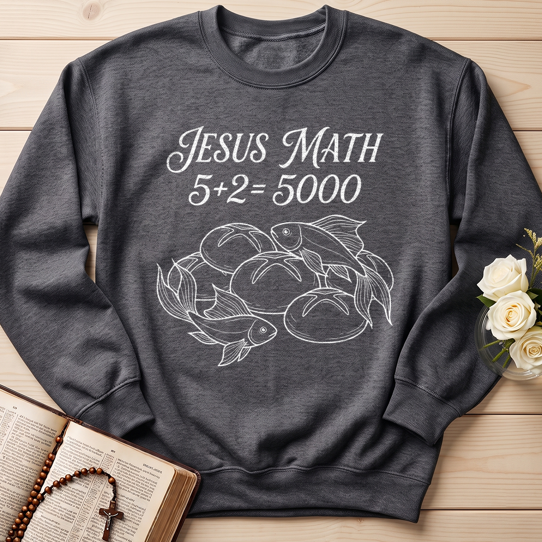 Jesus Math 5+2=5000 01