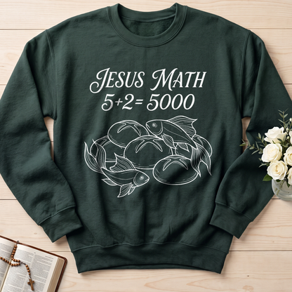 Jesus Math 5+2=5000 01