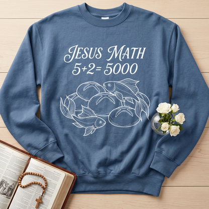 Jesus Math 5+2=5000 01