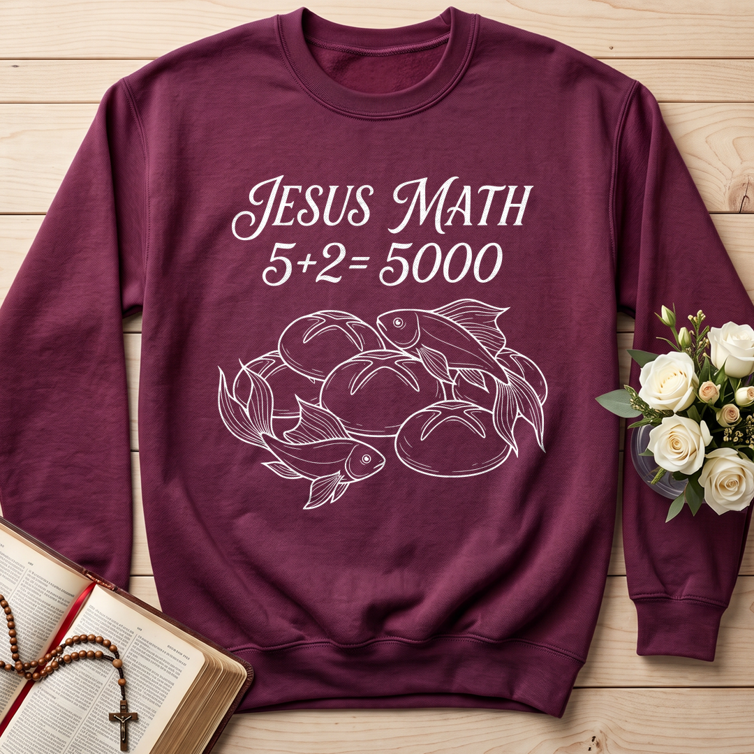 Jesus Math 5+2=5000 01