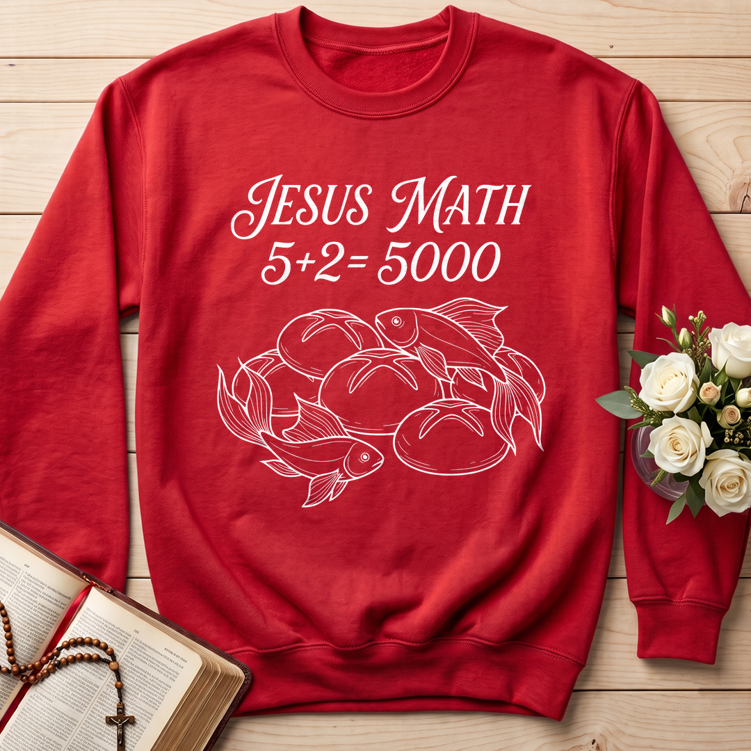 Jesus Math 5+2=5000 01