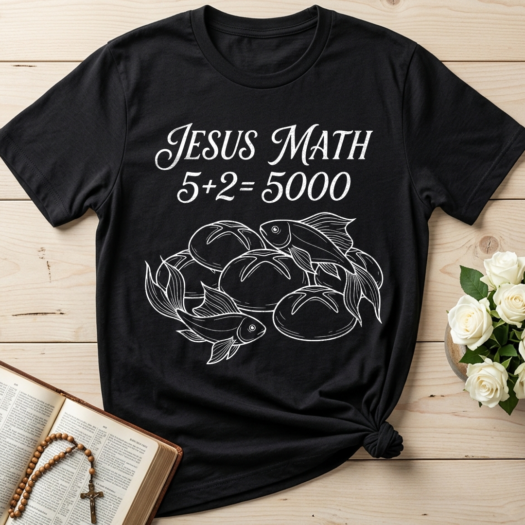 Jesus Math 5+2=5000 01