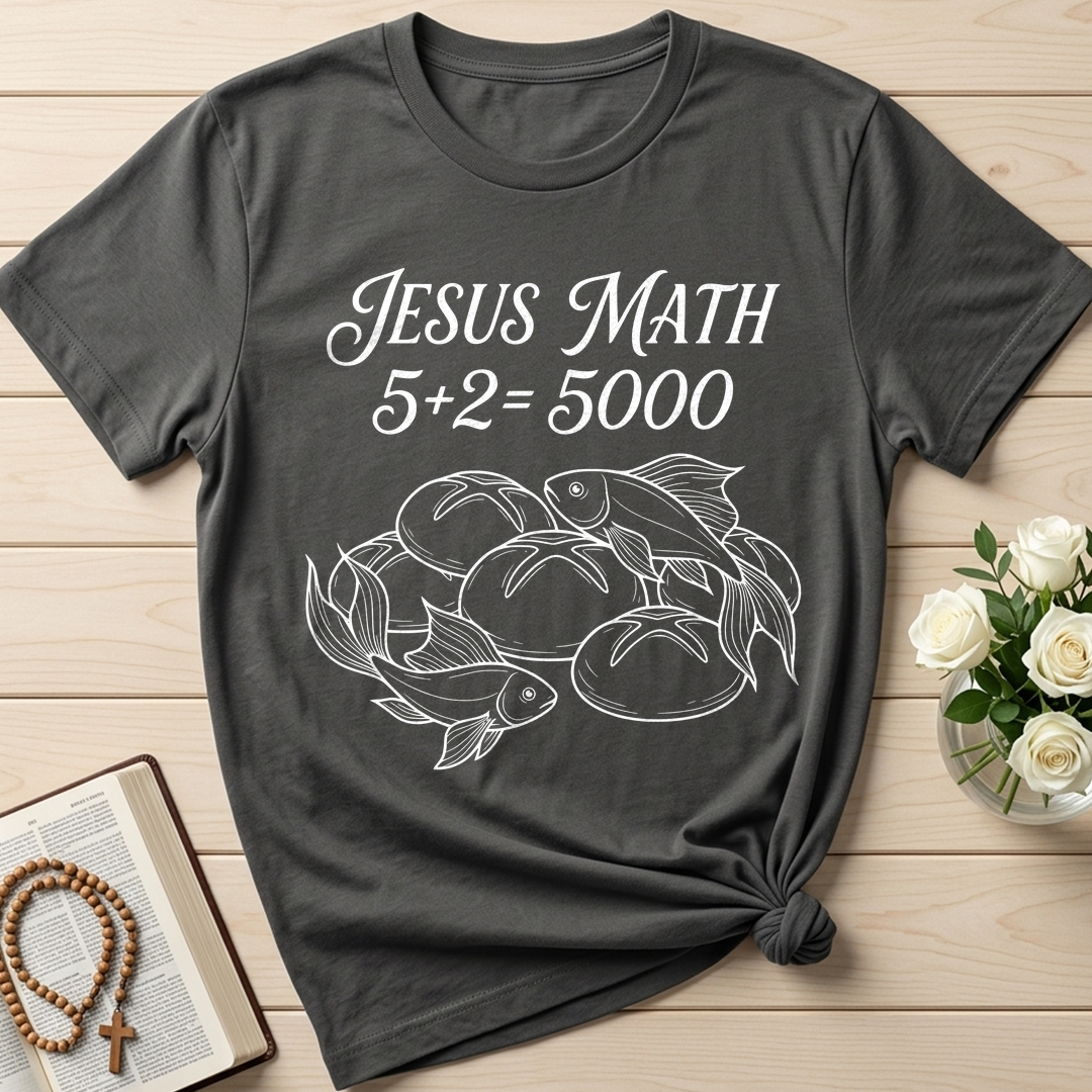 Jesus Math 5+2=5000 01