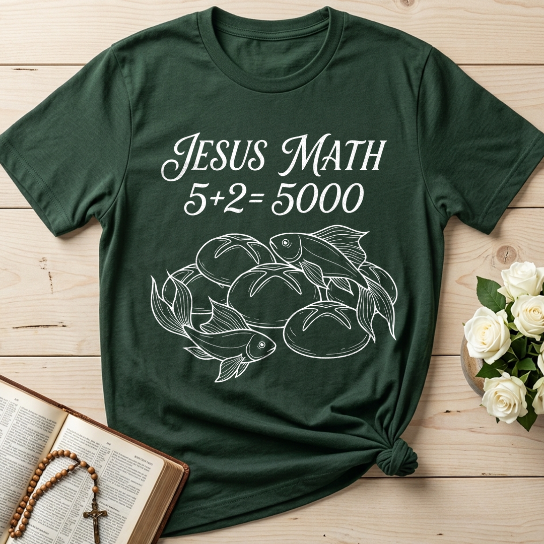 Jesus Math 5+2=5000 01