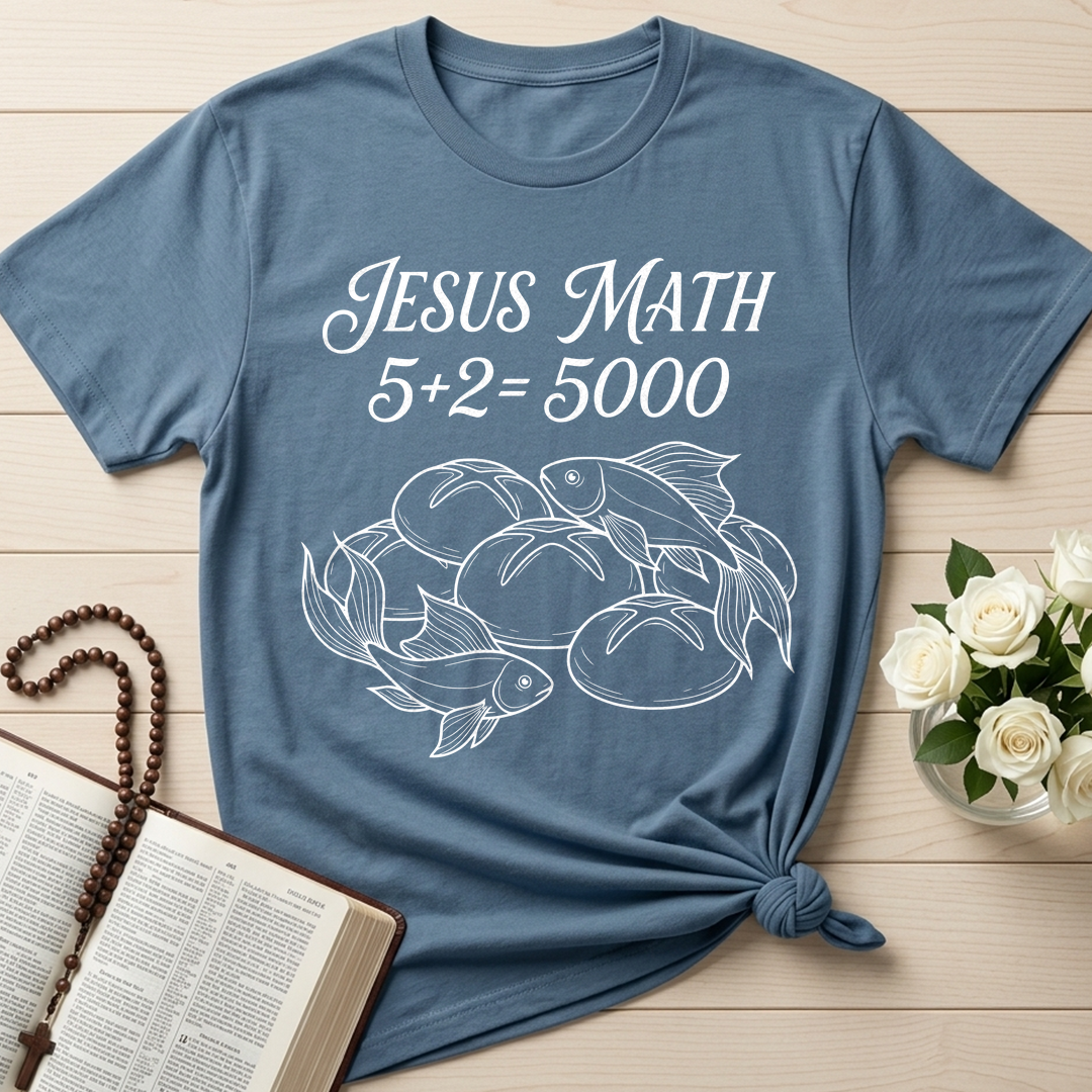 Jesus Math 5+2=5000 01