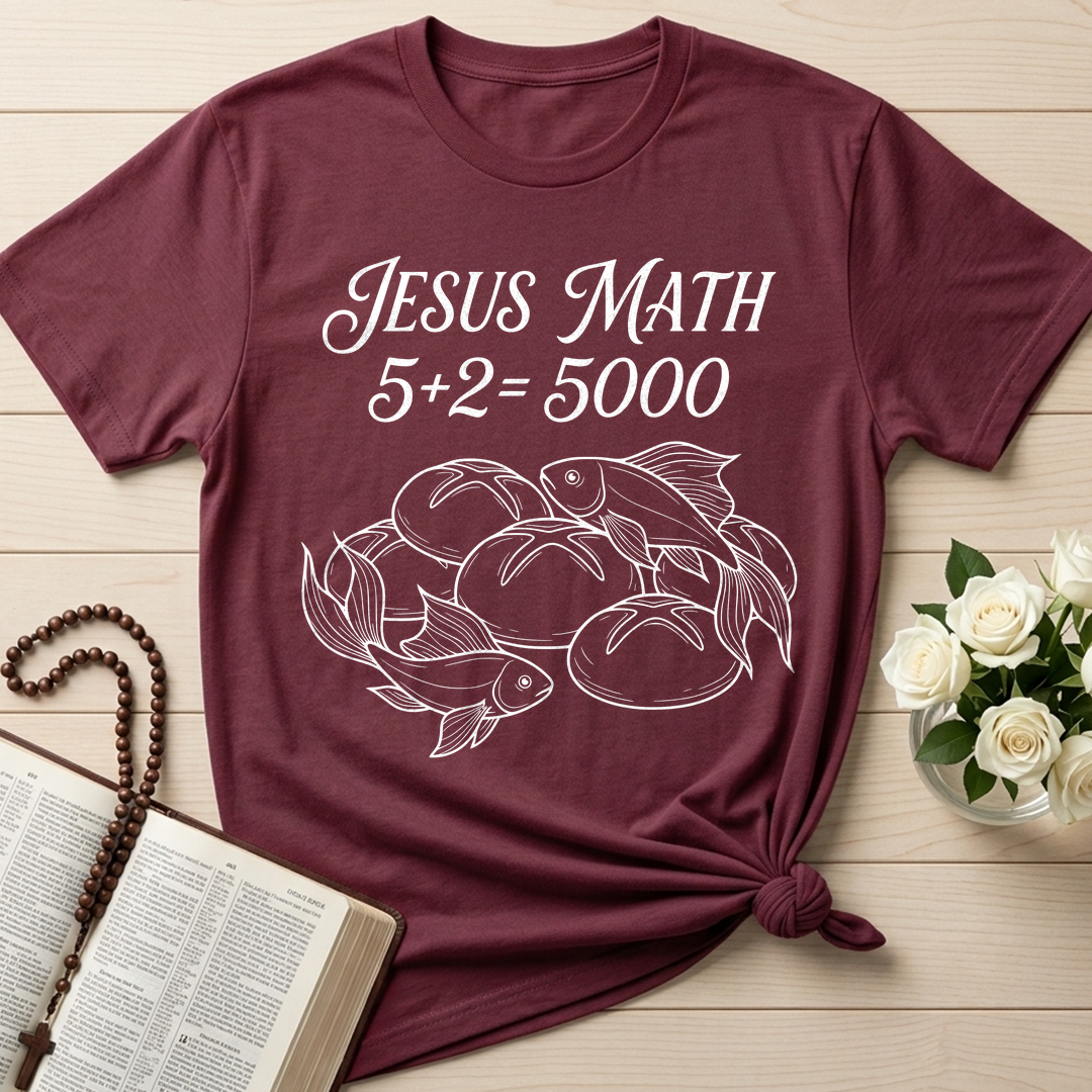 Jesus Math 5+2=5000 01