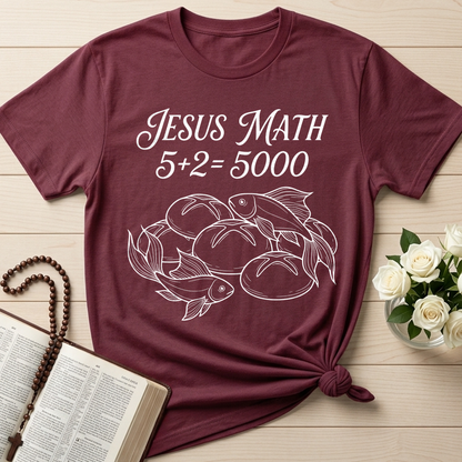 Jesus Math 5+2=5000 01
