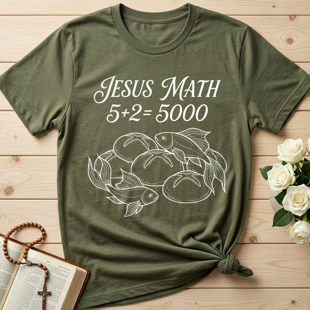 Jesus Math 5+2=5000 01