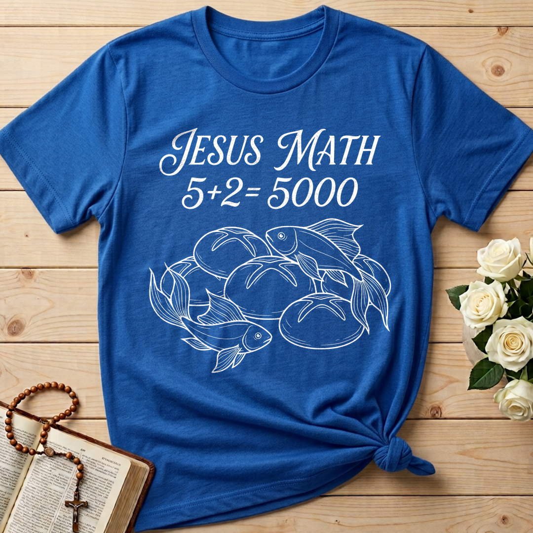 Jesus Math 5+2=5000 01
