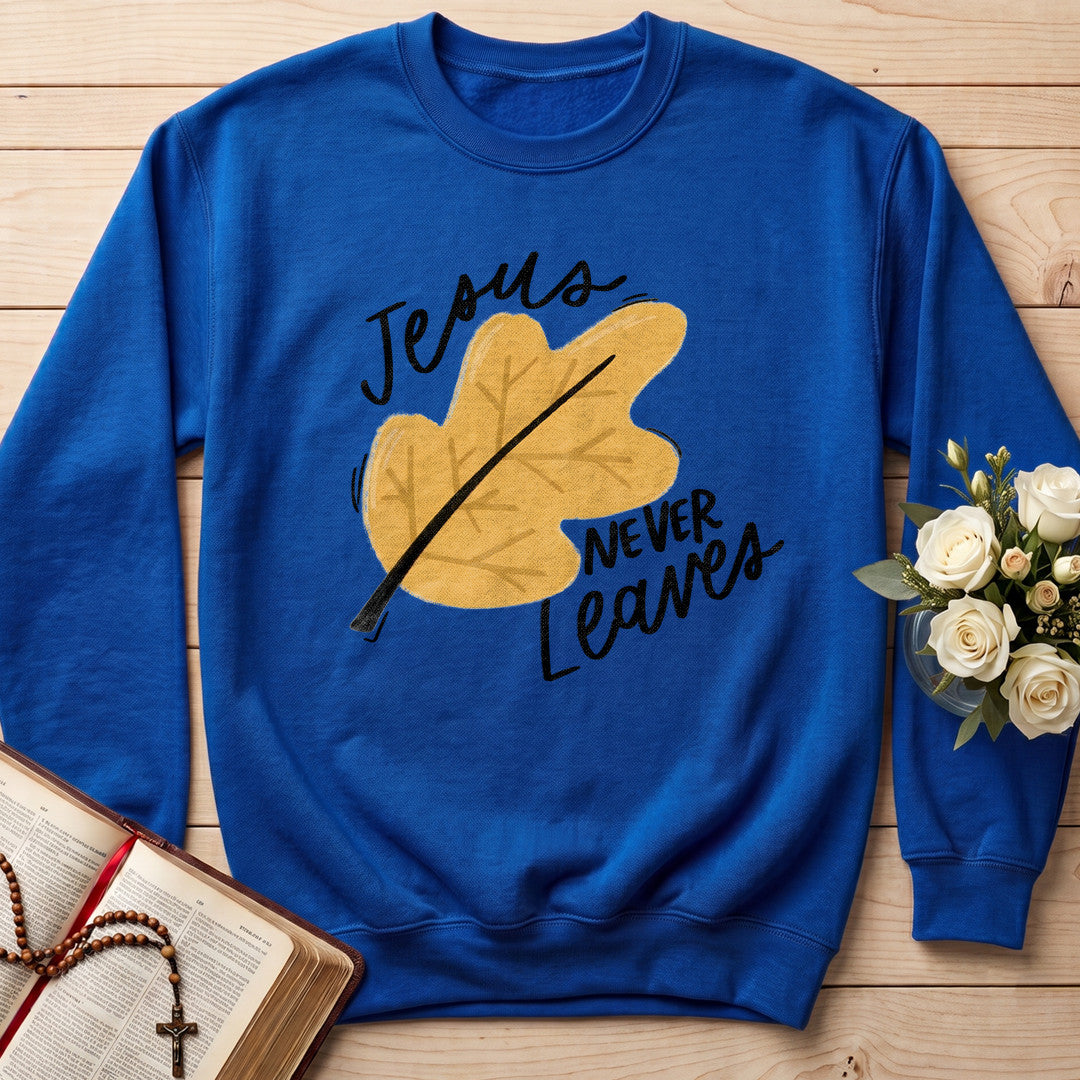 Jesus Never Leaves 01