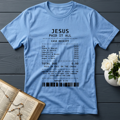 Jesus Paid It All Romans 6.23 02