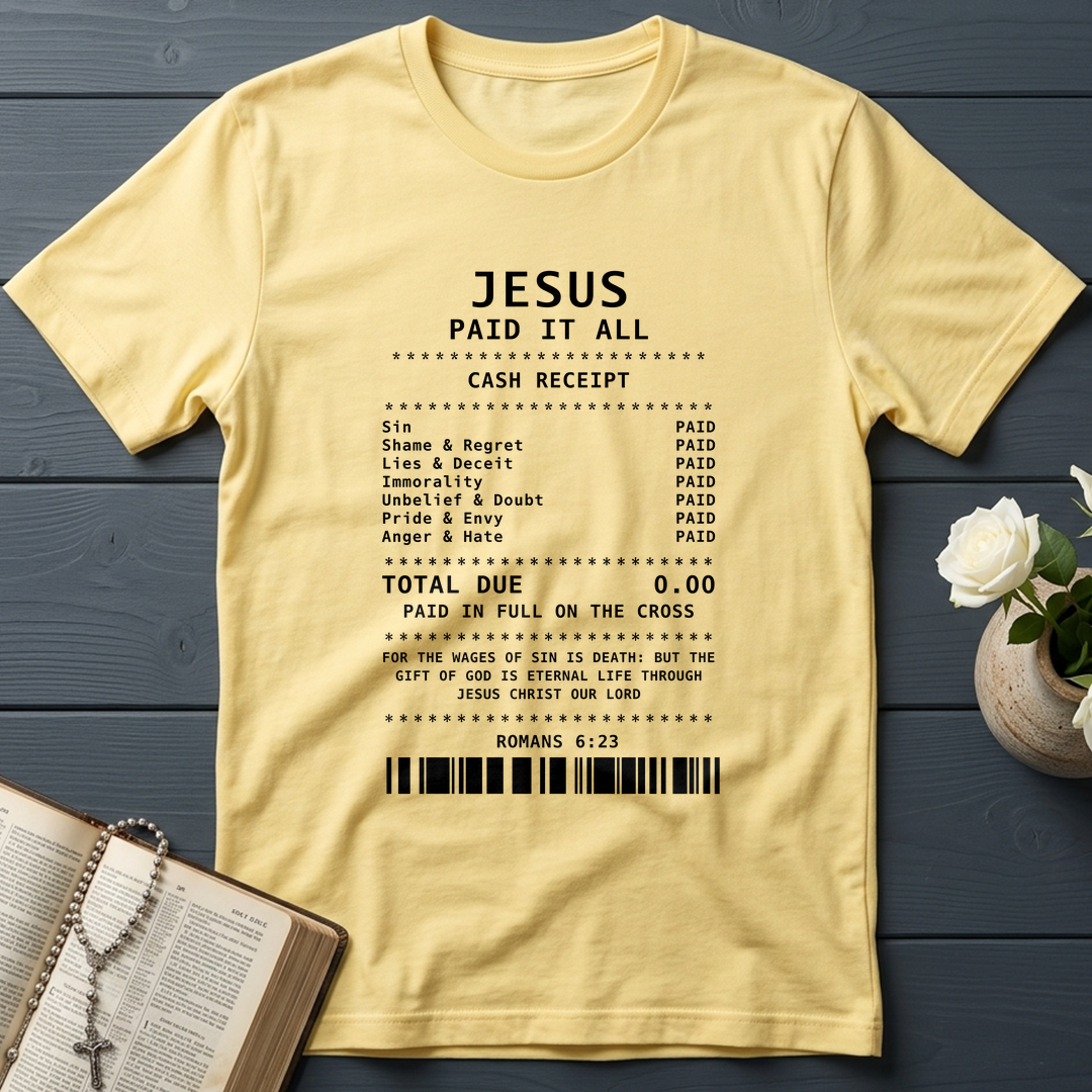 Jesus Paid It All Romans 6.23 02
