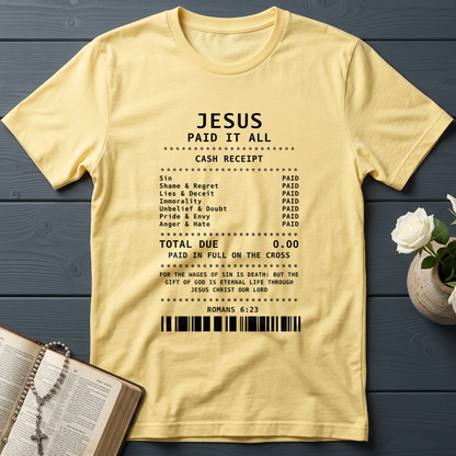 Jesus Paid It All Romans 6.23 02