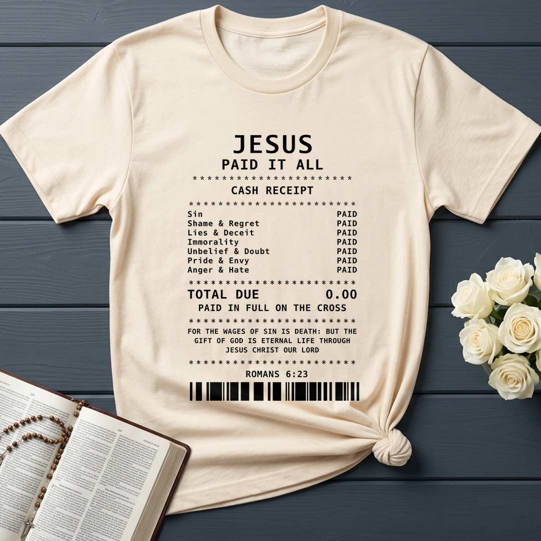 Jesus Paid It All Romans 6.23 02