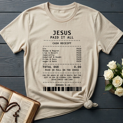 Jesus Paid It All Romans 6.23 02