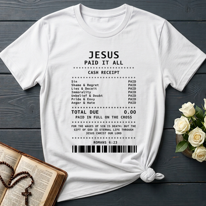 Jesus Paid It All Romans 6.23 02