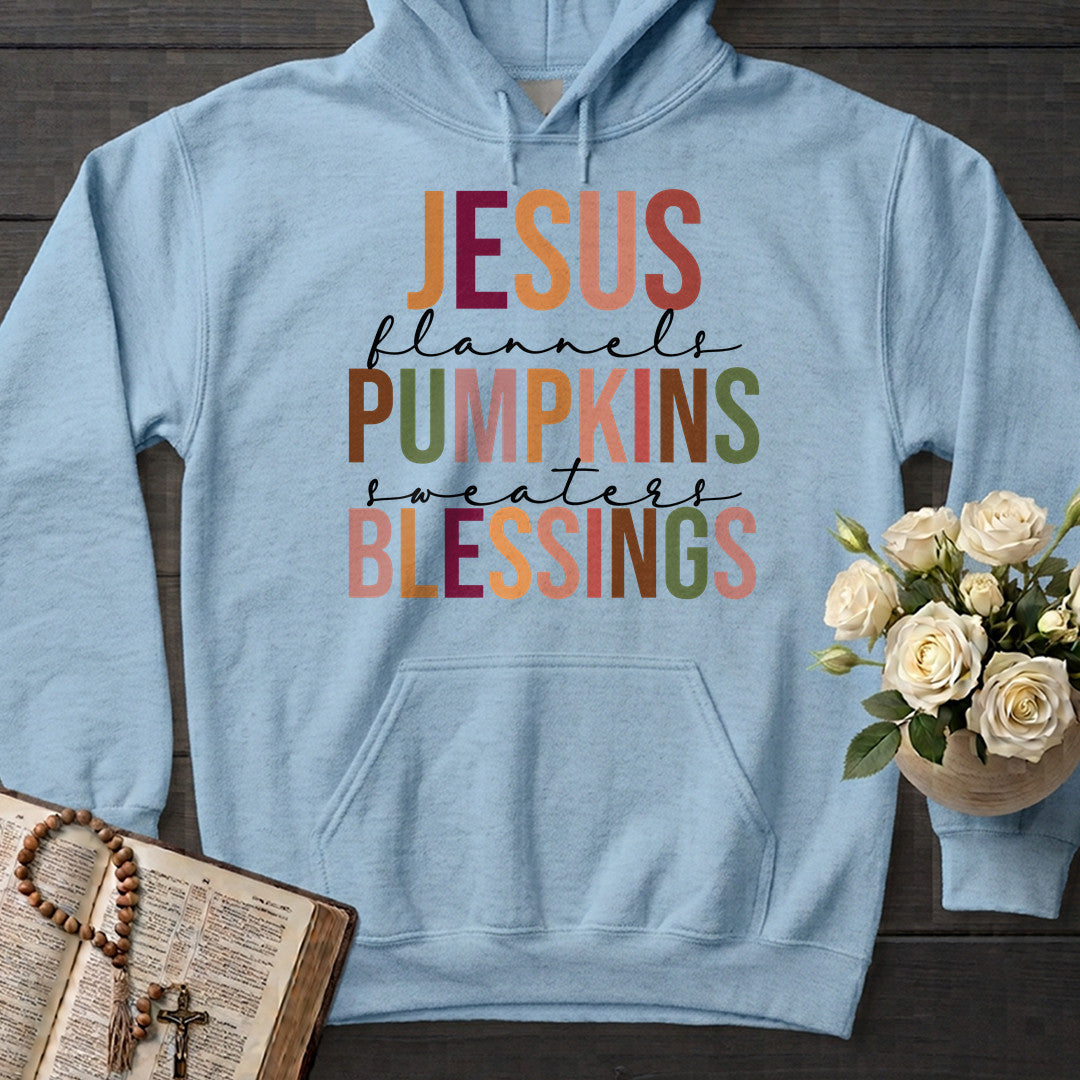 Jesus  Pumpkins  Blessings Flannels Sweaters 01