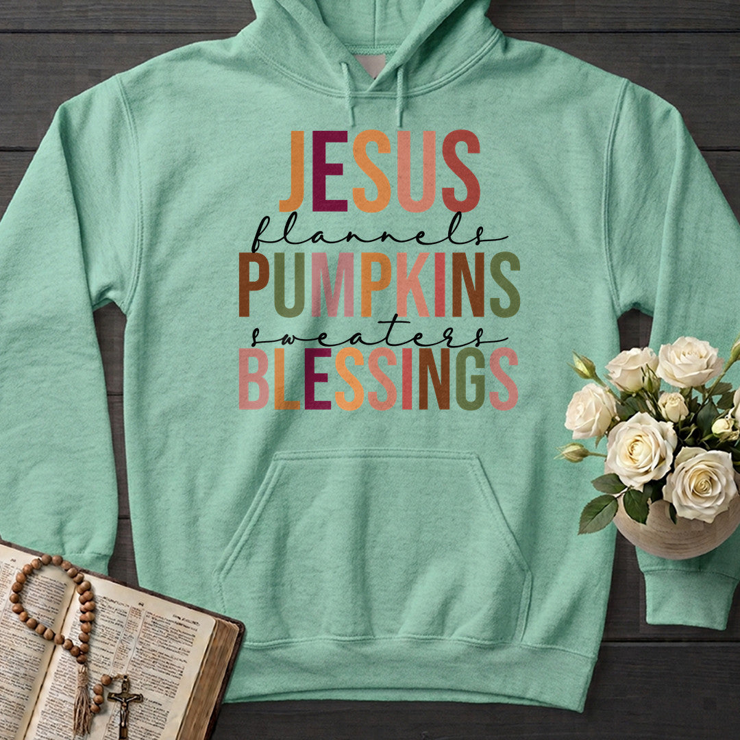 Jesus  Pumpkins  Blessings Flannels Sweaters 01
