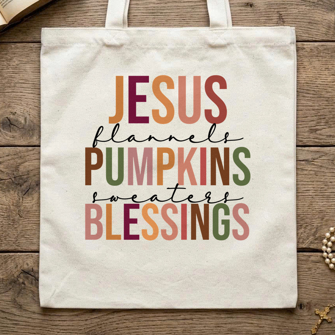 Jesus  Pumpkins  Blessings Flannels Sweaters 01