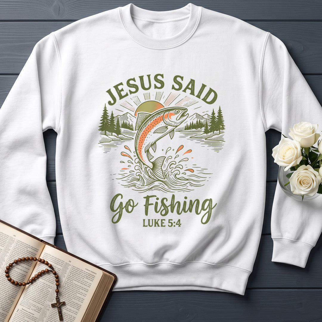 Jesus Said Go Fishing Luke 5.4 01