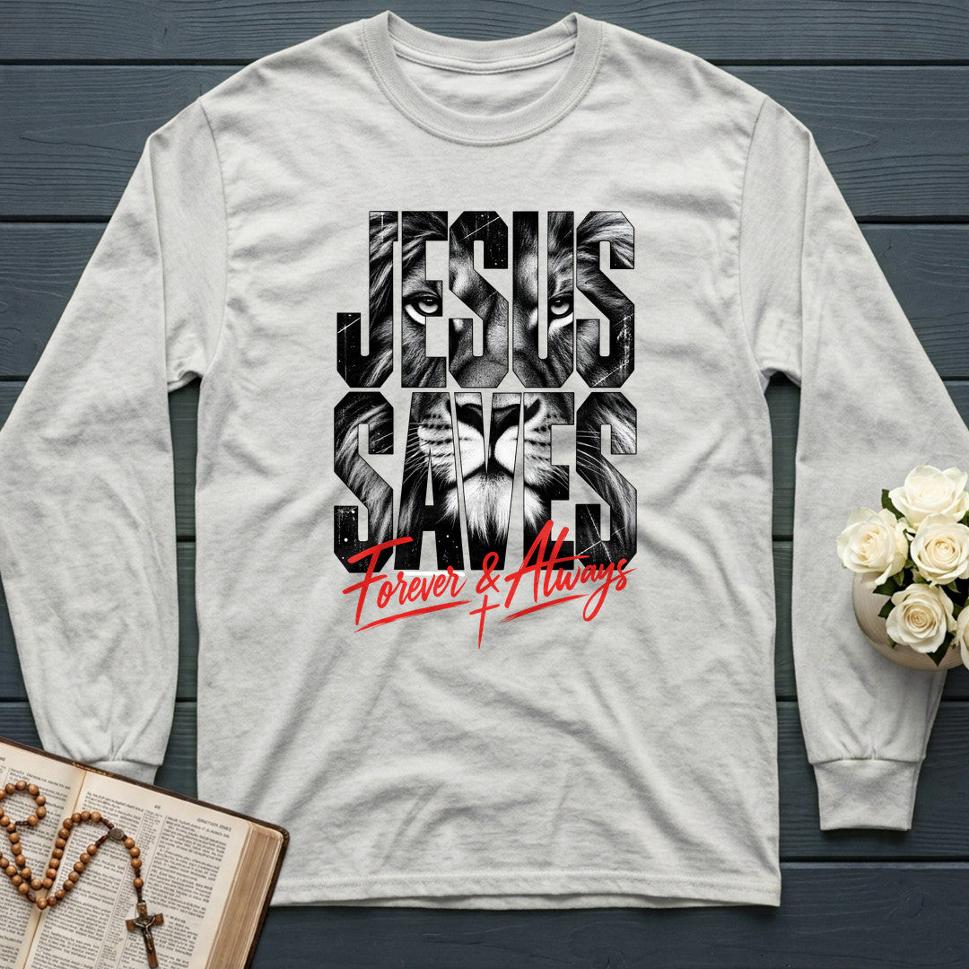 Jesus Saves Forever And Always 01
