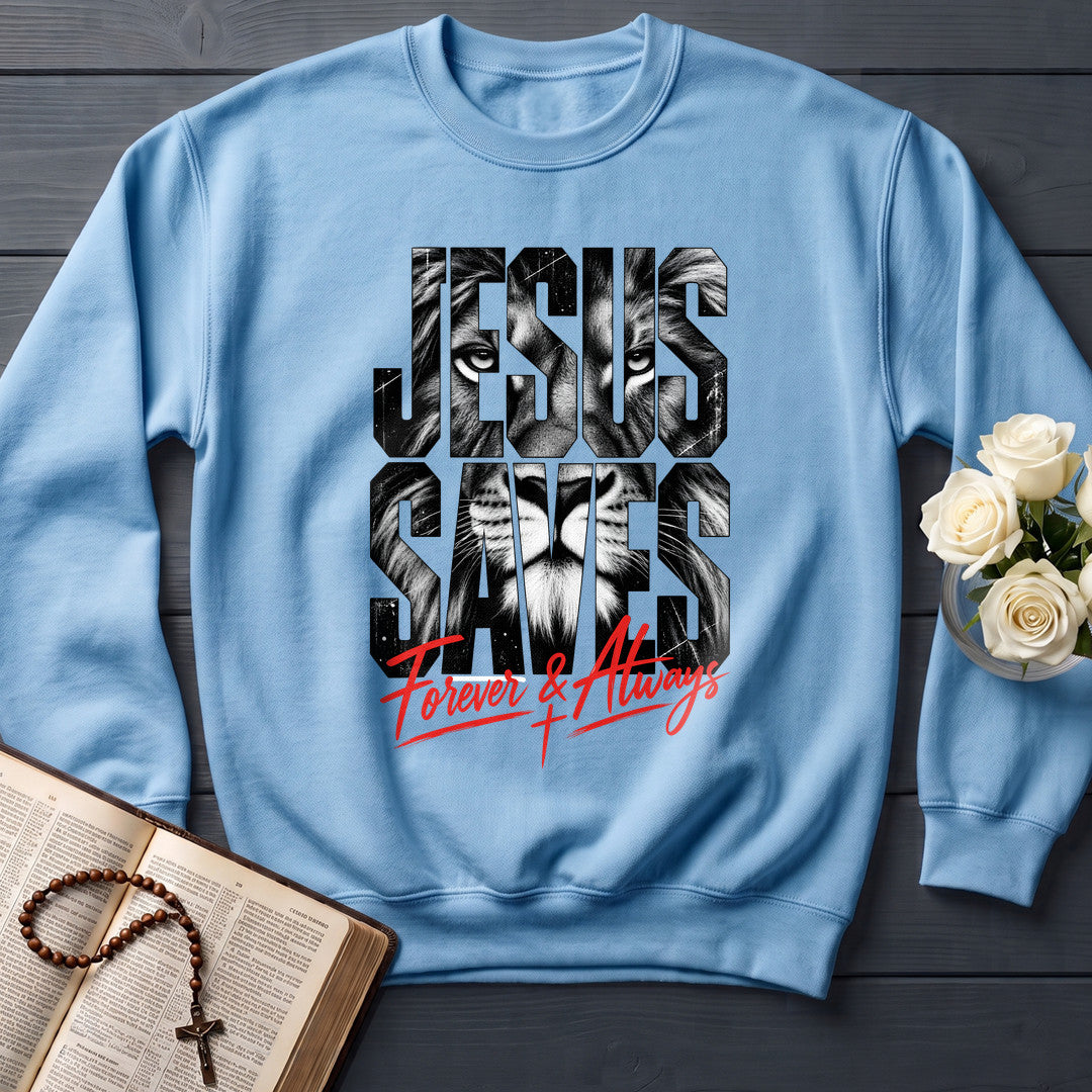 Jesus Saves Forever And Always 01