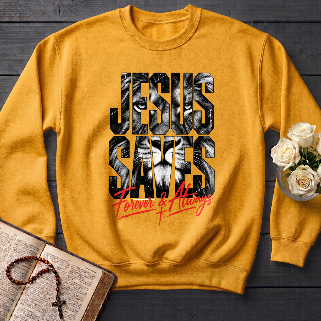Jesus Saves Forever And Always 01