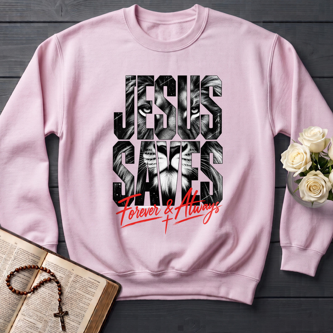 Jesus Saves Forever And Always 01