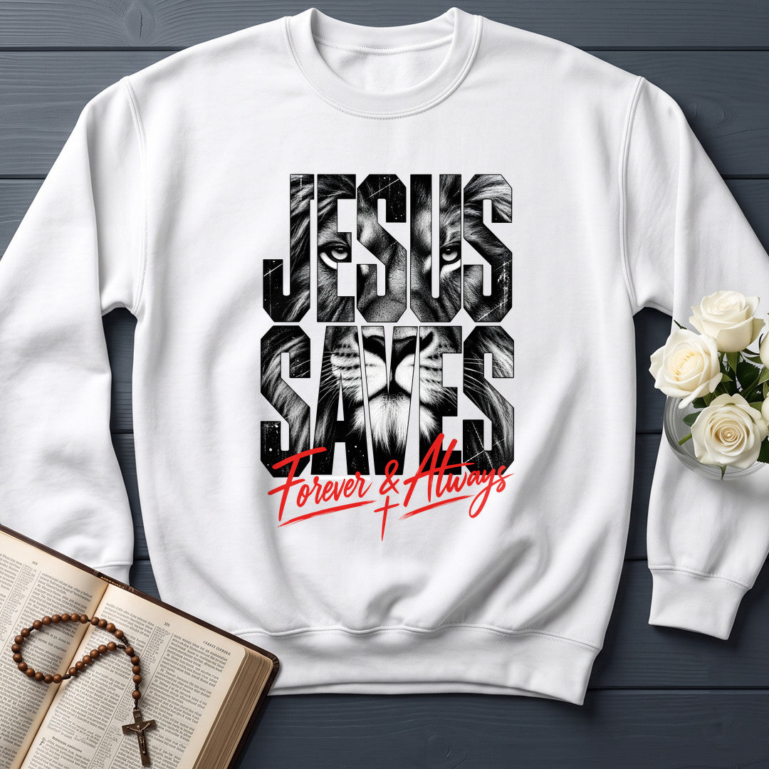 Jesus Saves Forever And Always 01