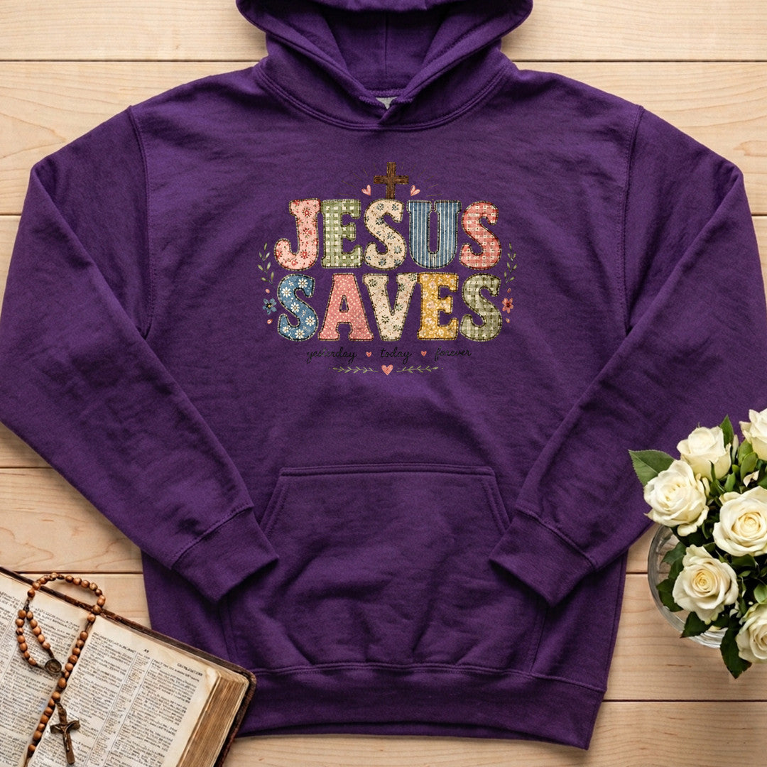 Jesus Saves Yesterday Today Forever 01