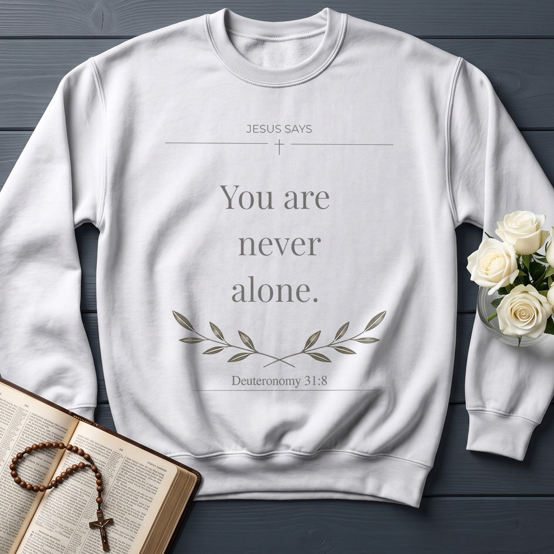 Jesus Says You Are Never Alone Deuteronomy 31.8 01