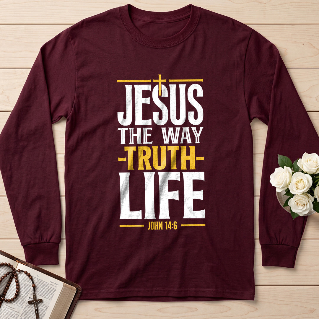 Jesus The Way Truth Life John 14.6 01