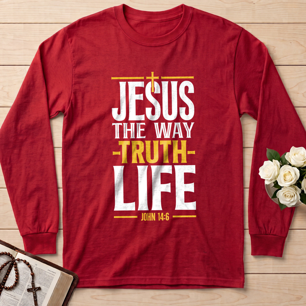 Jesus The Way Truth Life John 14.6 01