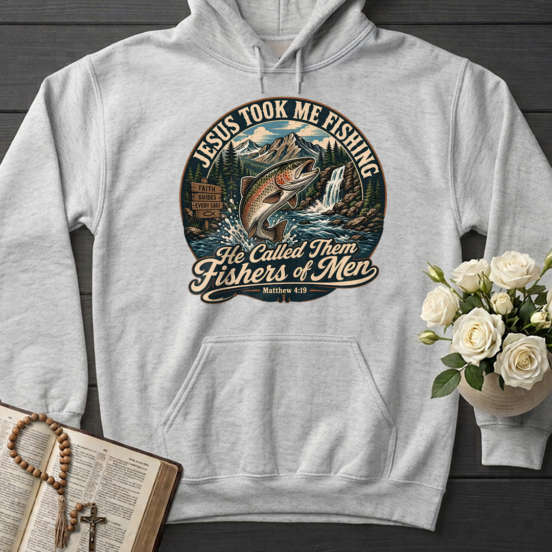 Jesus Took Me Fishing He Called Them Fishers Of Men Matthew 4.19 01
